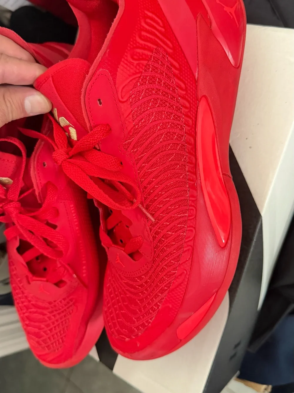 Jordan bold red
